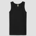 Women's Premium Quality Soft Cotton Black tank top