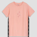 Women Soft Cotton Convas Tap Printed T-Shirt