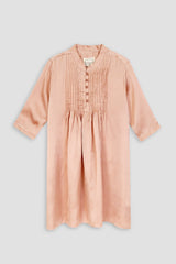 Girls Beige Fancy Silk Women's Kurta Top
