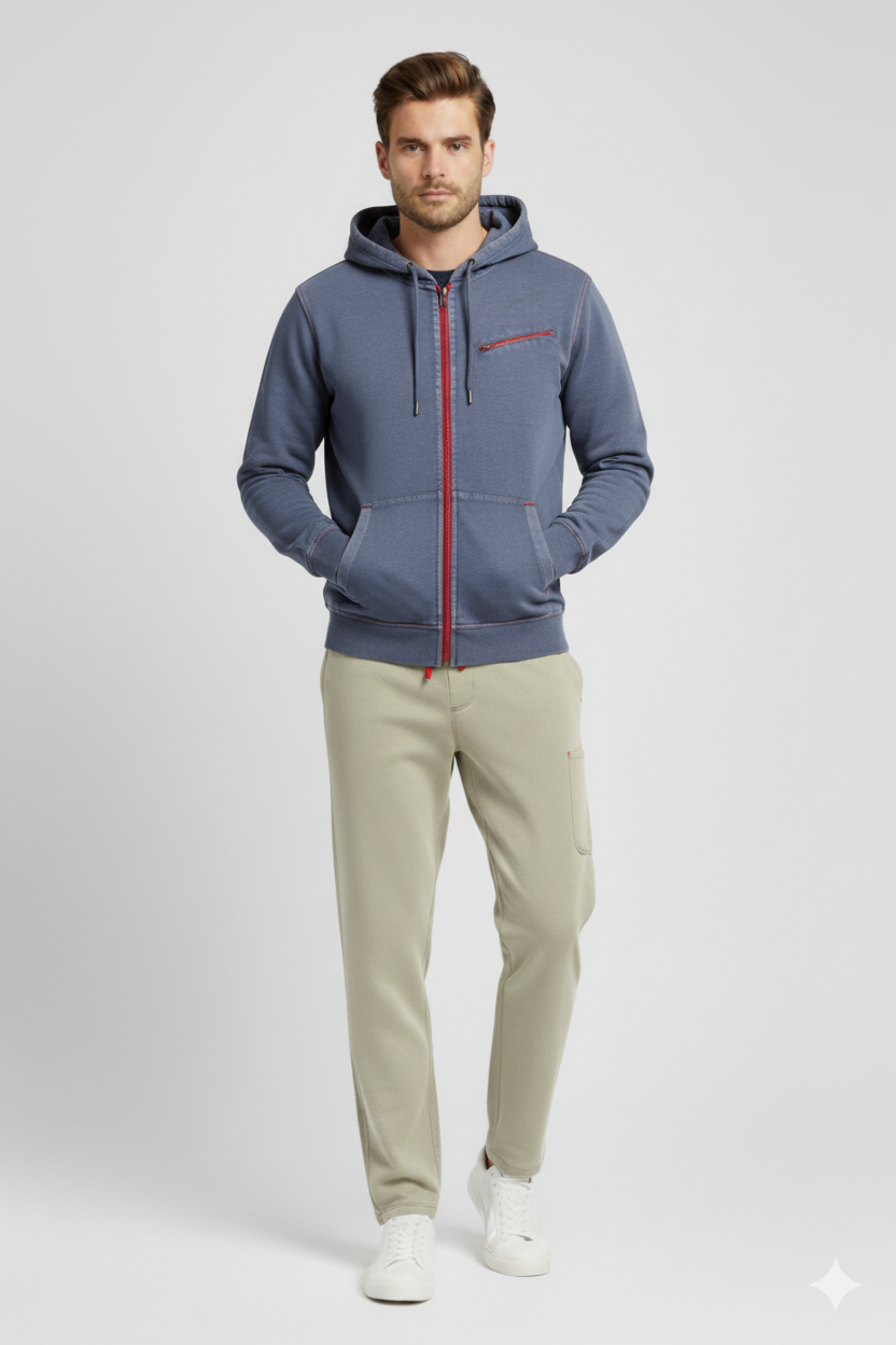 FLEECE ZIP HOODY