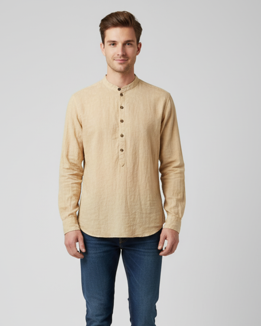 TURMERIC KURTA SHIRT