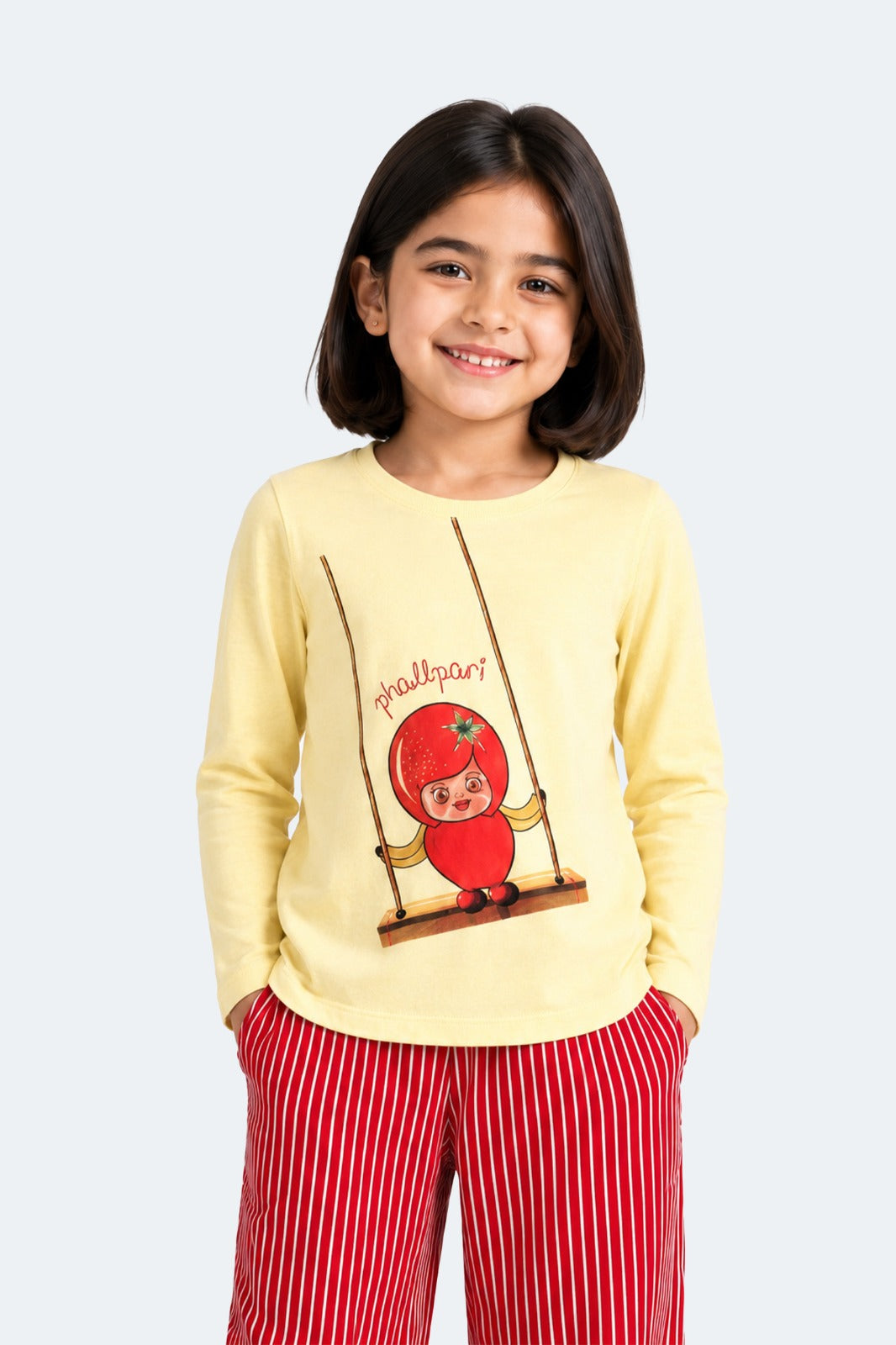 Swingin’ Phallpari, Girls T-Shirt 100% Organic Cotton