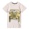 Beeping Jeep Natural Tee - UNNUSULLEE