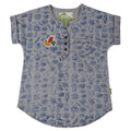 Tipsy Topsy Turvy, Top (Heather Grey) - UNNUSULLEE