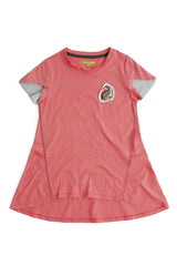 Travel Tulip Peach Top - UNNUSULLEE